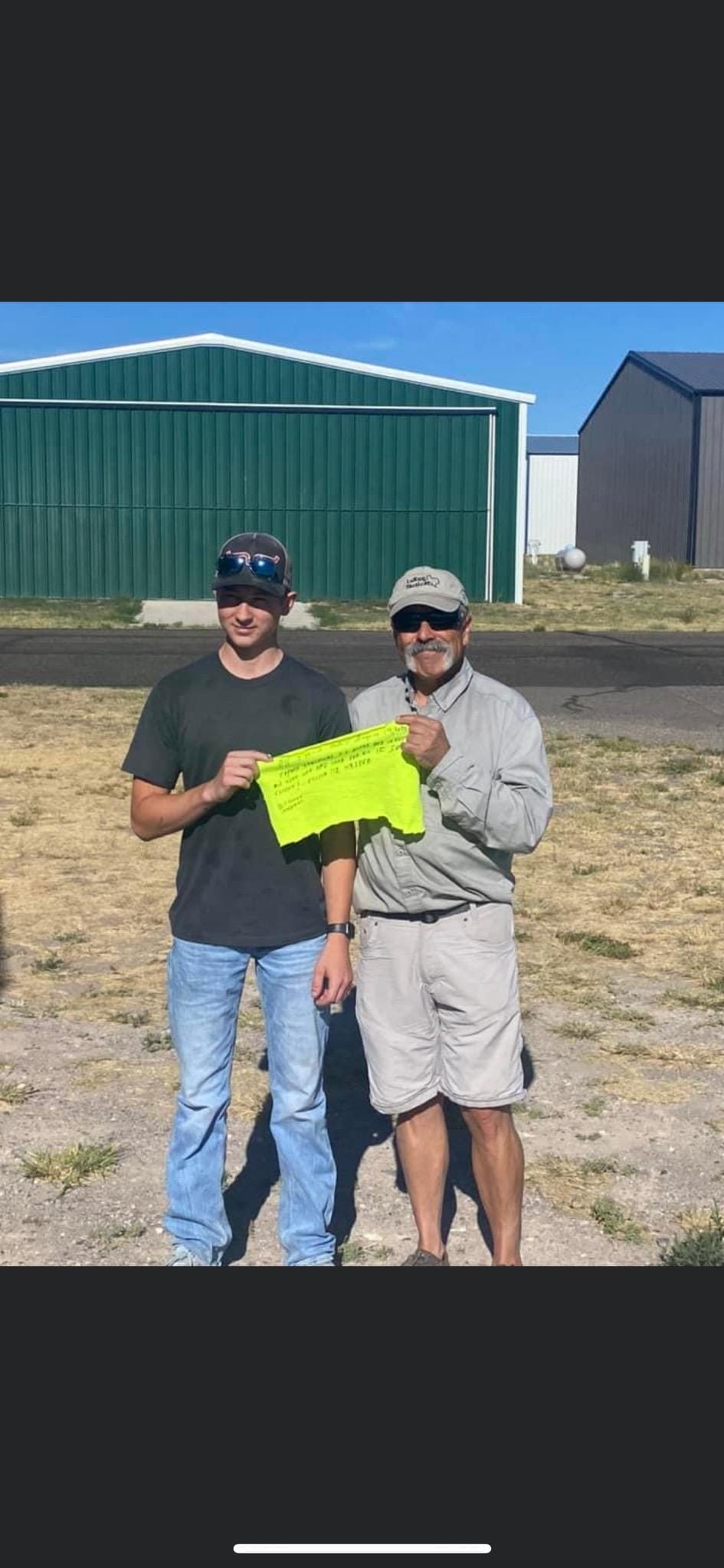 Larimore’s 1st Solo Flight!! Sargent School District