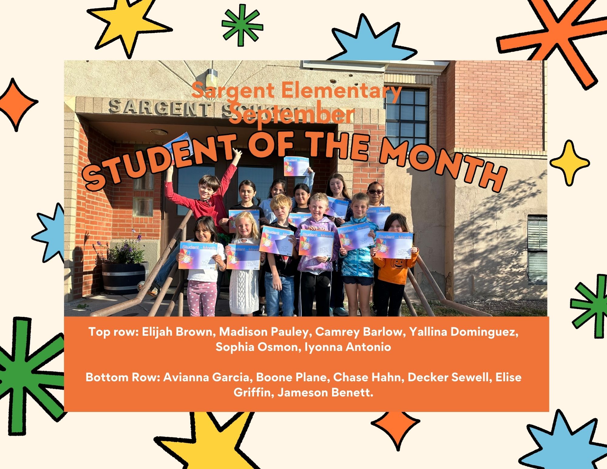 Elementary September Students Of The Month Sargent School District elementary-september-students-of-the-month-sargent-school-district